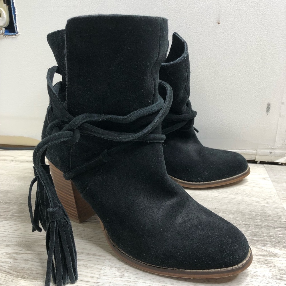Aldo Women's Suede Ankle Boots Boho 8.5